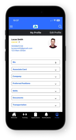 Profile Addimin_App